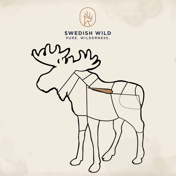 Filet-Mitte vom Elch bei Swedish Wild