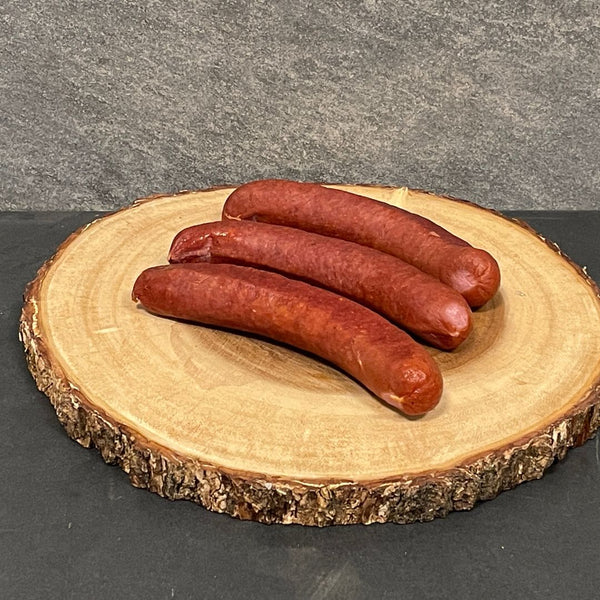 Bratwurst vom Damhirsch