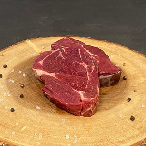 Schöne dicke Scheiben Entrecote från Rentierbulen