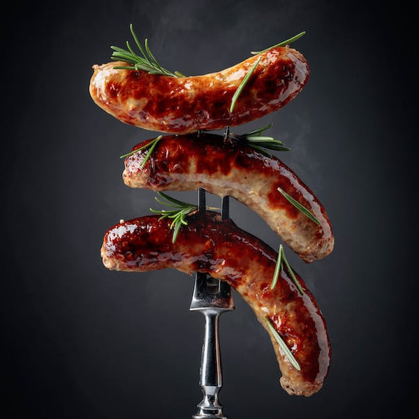 Rentier Bratwurst aus der Wildbox von Swedish Wild