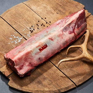 Schwedischer Rentier-Sattel vom Kalb