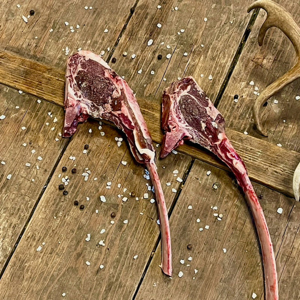 Tomahawk Entrecote am Knochen von Ren  bei Swedish Wild kaufen